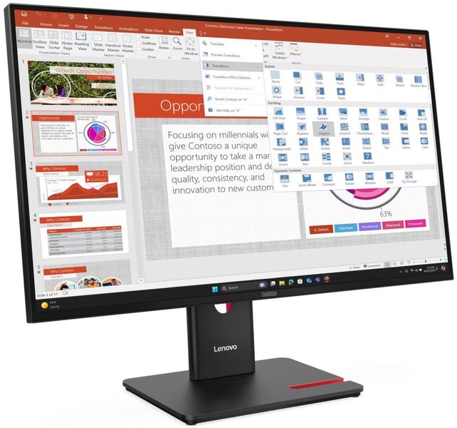 Lenovo T27-40 s MC60/ 27" IPS/ 1920x1080/ 16:9/ 300cd/m2cmd/ 1500:1/ 4ms/ HDMI/ DP/ USB/PIVOT Lenovo T27-40 s MC60/ 27" IPS/ 1920x1080/ 16:9/ 300cd/m2cmd/ 1500:1 / 4ms/ HDMI/ DP/ USB/PIVOT