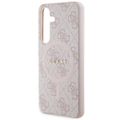 Guess case for Samsung Galaxy S24 GUHMS24SG4GFRP pink HC MAGSAFE PU 4G RING CLASSIC LOGO