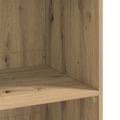 vidaXL Highboard Dub artisan 70 x 41 x 124 cm Kompozitné drevo