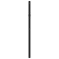 vidaXL Kovové náhradné čelo postele čierne 80 cm
