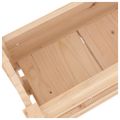 vidaXL Kvetináč 77x25x66 cm borovicový masív