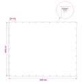 vidaXL Plachta s očkami Zelená 4 x 5 m 140 gsm PE