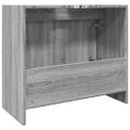 vidaXL Skrinka pod umývadlo sivá sonoma 63x29x55 cm spracované drevo