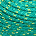 vidaXL Lodné lano zelené 10 mm 100 m polypropylén