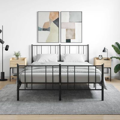 vidaXL Nočné stolíky 2 ks dub sonoma 40,5x31x60 kompozitné drevo