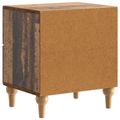 vidaXL Nočný stolík Staré drevo 43 x 34,5 x 48 cm Kompozitné drevo