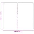 vidaXL Pokrytie rastlín Priehľadná 10 x 12 m PE
