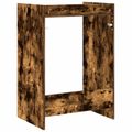 vidaXL Kabinet na práčku Dymová dub 67,5 x 48 x 97 cm Kompozitné drevo