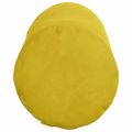 vidaXL Podložkové vankúše 2 pcs Žltá Ø 15 x 40 cm Kordúrová tkanina