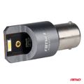 LED žárovky FULL CANBUS PRO BA15S P21W 2x1860SMD bílé 12V 24V AMIO-03593