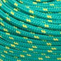 vidaXL Lodné lano zelené 8 mm 500 m polypropylén