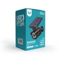 Večné svetlo Solárna LED lampa SUNARI FLS-25 SMD PIR falošná kamera 4W 300lm 6000K 1500mAh Li-Ion
