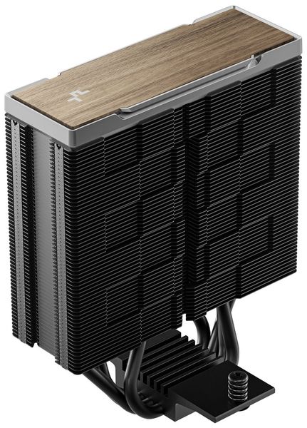 DEEPCOOL chladič AK400 G2 / 120mm fan / 4x heatpipes / PWM / pro Intel i AMD Procesorový chladic, 4× heatpipe O6 mm, 120mm ventilátor, hydraulické ložisko, TDP 220W, Intel/AMD, cerný
