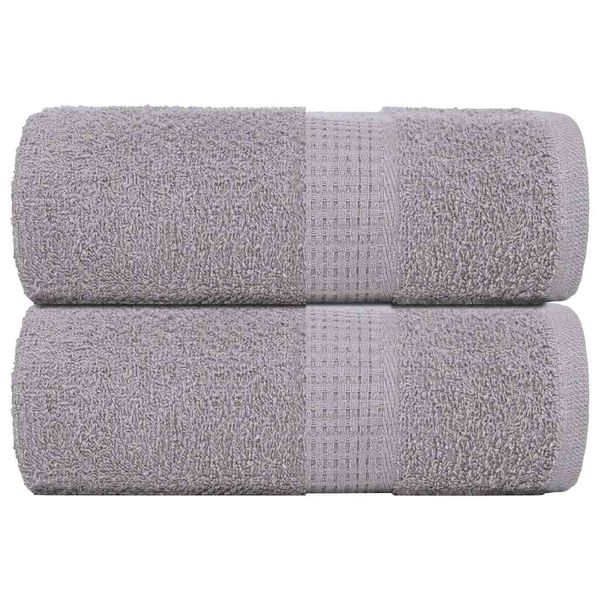 vidaXL Utierky na umývanie FROGN 2 ks sivé 30x30 cm 360 g/m²