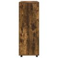 vidaXL Šatník dymový dub 80x40x110 cm spracované drevo