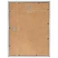 vidaXL Fotorámiky na stenu, koláž 5 ks, strieborné 40x50 cm, MDF