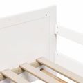 vidaXL Rám postele s čelnou doskou Biela 80 x 200 cm Kompozitné drevo