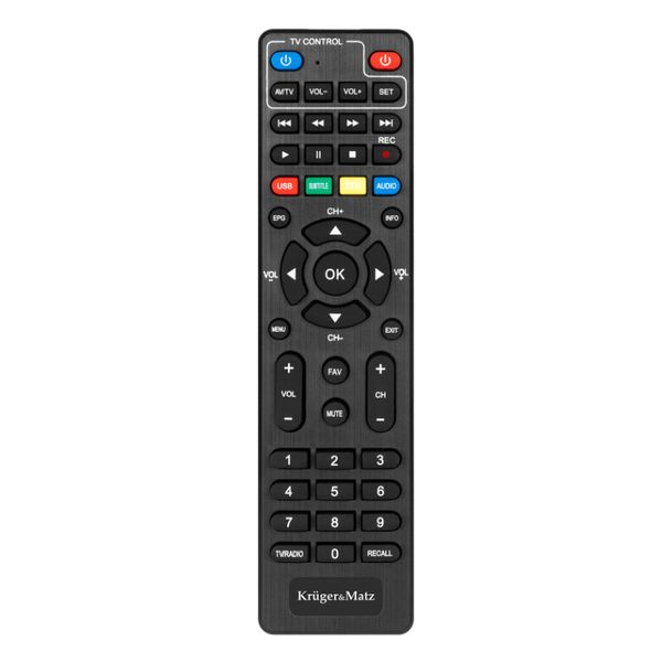Ovládač diaľkový pre set-top box KRUGER & MATZ KM0550