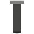 vidaXL Nohy ku konferenčnému stolíku 4 ks antracitové 42-44 cm oceľové