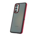 Obal Crystal Black pre Samsung Galaxy M55 5G červený
