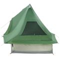 vidaXL Tipi stan 6-miestny Zelená taft