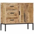 vidaXL Komoda z mangového dreva 88x30x71 cm