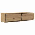 vidaXL TV skrinka 100 x 31 x 25,5 cm dub artisan Kompozitné drevo