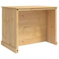 vidaXL Kuchynský ostrovný set 2 ks Medový vosk 112 x 77 x 91,5 cm