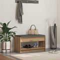 vidaXL Predsieňová lavica Remeselný Dub 83 x 38 x 45 cm