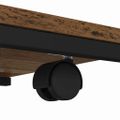 vidaXL Bočný stôl Staré drevo 50 x 35 x 55.5 cm Kompozitné drevo