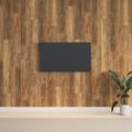 vidaXL Nástenné panely vzhľad dreva hnedé PVC 2,06 m²