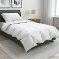 vidaXL Súprava paplónu z 90% husacieho peria FULDA 2 ks 155 x 200 cm