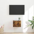 vidaXL TV nástenná skriňa 39 x 31 x 29,5 cm Dymová dub