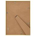 vidaXL Fotorámiky na stôl, koláž 10 ks, zlaté 15x21 cm, MDF