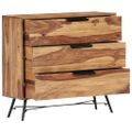 vidaXL Komoda 80x30x75 cm akáciaový masív