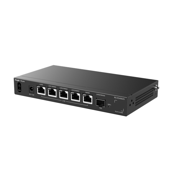 Reyee RG-EG406XS, 5-Port 2.5G Cloud Managed Router, 1 x 10G Port