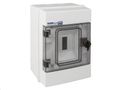 Rozvádzač RH-4 NEO pre fotovoltaiku plast. / IP65 / 1000V DC / 500V AC / 1x4 nástenný / priehľadné dvere