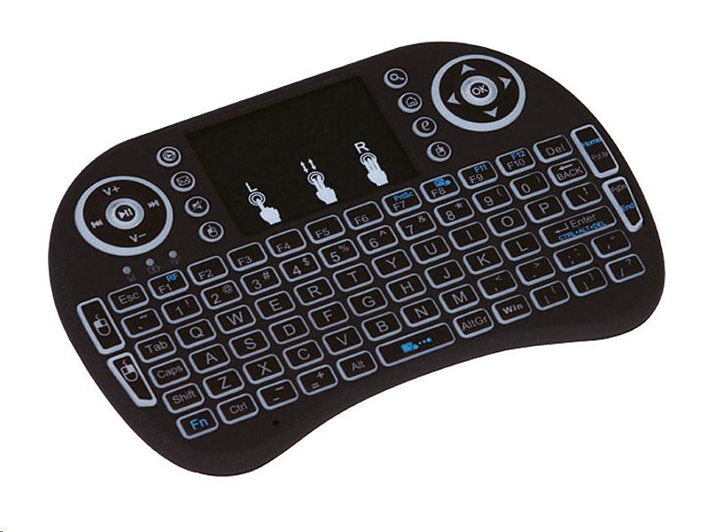BLOW KS2 mini bezdrôtová klávesnica s touchpadom