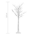 vidaXL Vianočný stromček/vŕba 120 LED 1,2 m, farebná, dovnútra/von