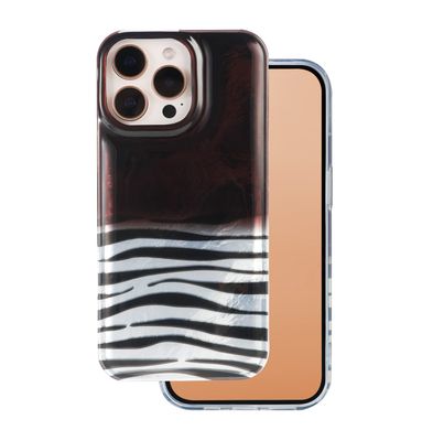 Puzdro so zvieracím vzorom pre iPhone 15 Pro 6,1" Okapi