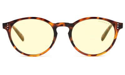 GUNNAR kancelárske/hermé dioptrické okuliare ATTACHE READER TORTOISE * jantárové sklá * BLF 65 * dioptrie +1,5 Okuliare, kancelárske, hnedé obrúčky, jantárové sklá, +1,5 dioptrie
