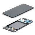LCD + dotykový panel Samsung A50 A505 GH82-19204A GH82-19713A GH82-19289A čierny rám originál