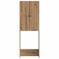 vidaXL Toaletná skriňa BREDA Dub artisan 66 x 25,5 x 190 cm