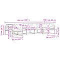 vidaXL Záhradná súprava gaučov 7 ks Biela a krémová