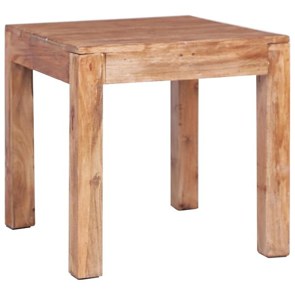 vidaXL Konferenčný stolík 53x50x50 cm, mahagónový masív