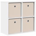 vidaXL Servírovacia skriňa Biela 59,5 x 27 x 57 cm