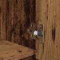 vidaXL Highboard Old Wood 29,5x34x119,5 cm Engineered Wood