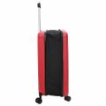vidaXL Kufor so zámkom Červená 43 x 27 x 66 cm ABS plast