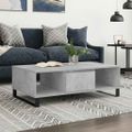 vidaXL Konferenčný stolík betónovo sivý 104x60x35 cm kompozitné drevo