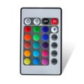 vidaXL Posteľ s matracom, LED, biela, umelá koža 140x200 cm